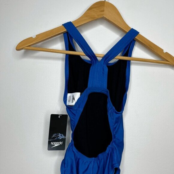 Speedo Women's Blue One Piece Swimsuit - Picture 4 of 10